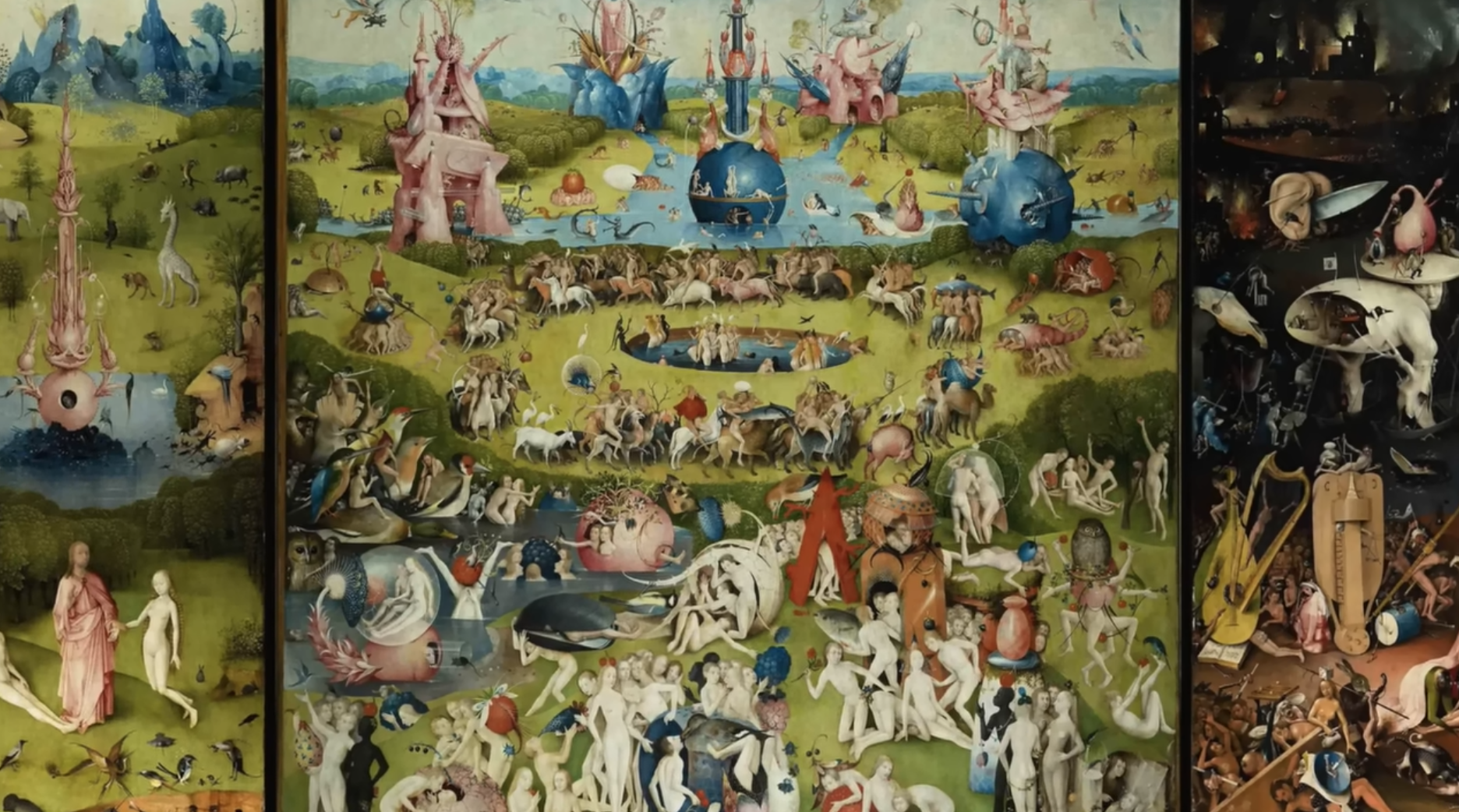 {votd} Hieronymus Bosch’s The Garden of Earthly Delights