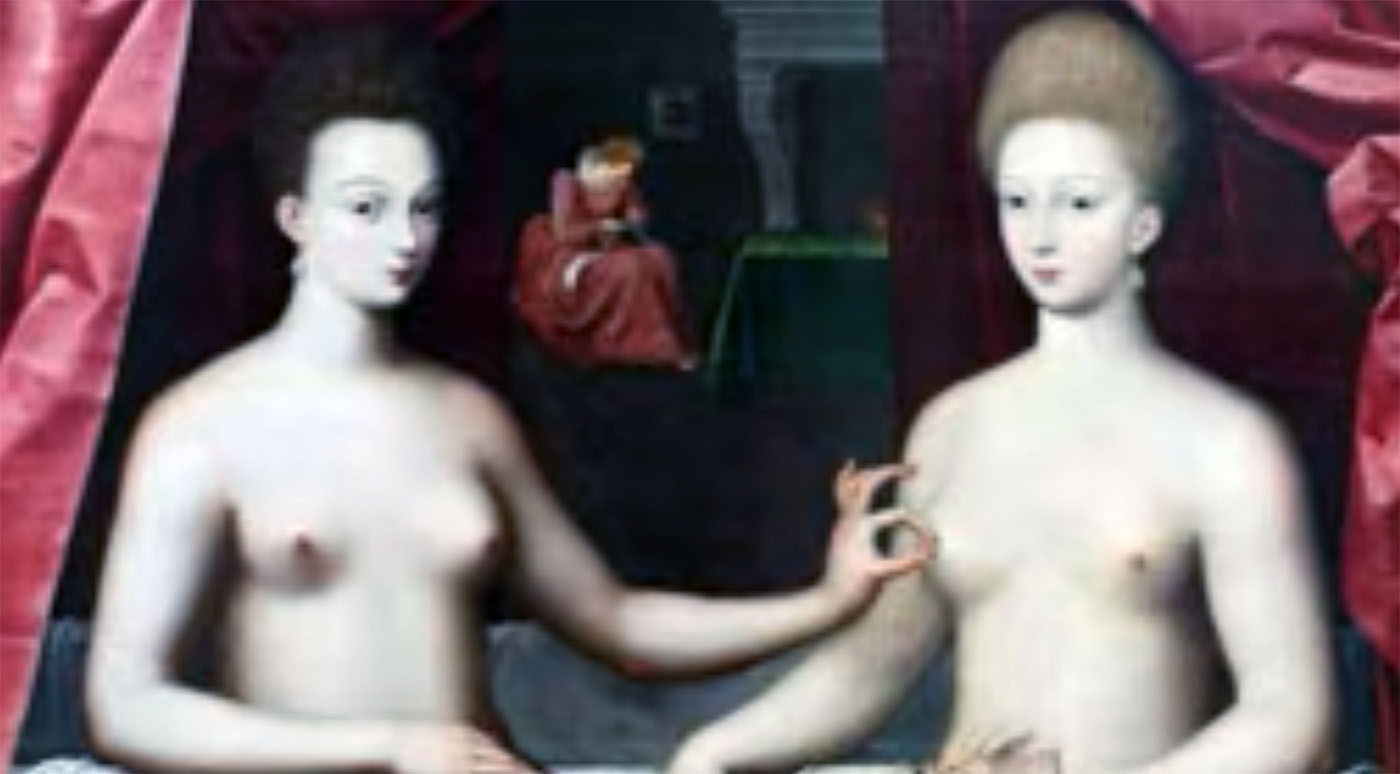 [votd] Why Is This Woman Pinching the Nipple of the Other?