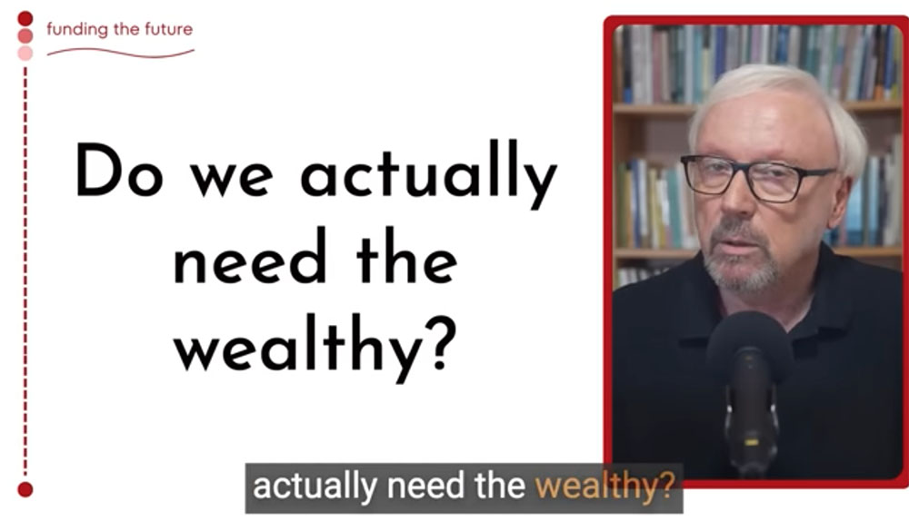 [votd] What if the wealthy disappeared tomorrow?