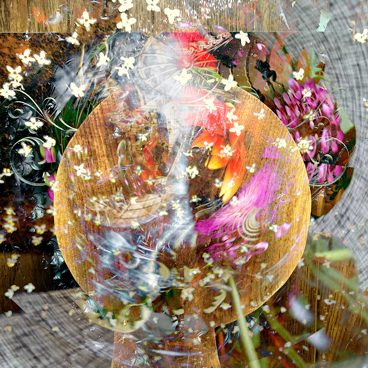 Wendell Peek - Composition in Walnut & Fleur